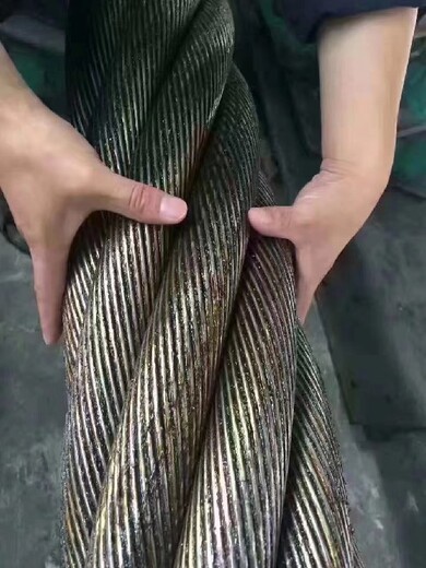 甘肃编织鸡心环船用钢丝绳回收