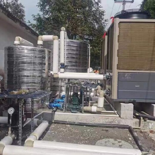 贵州热水空气能热泵热水系统商用热水系统