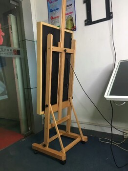 辽宁43寸木纹画框广告机