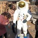 仿真宇航员雕塑加工,太空人宇航员雕塑