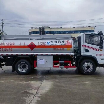 西安解放小三轴15吨运油车流动加油车