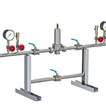 自动升压调压阀组控制装置集装格汇流排