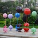 河北广场玻璃钢气球糖果雕塑摆件原理图