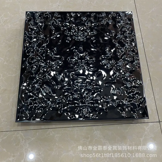 荆州黑色水波纹不锈钢板
