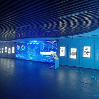 迪庆43寸展厅展馆触摸一体机液晶广告机