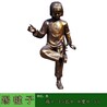 曲陽縣民俗玻璃鋼仿銅童趣雕塑公司