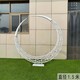 不锈钢圆环月亮雕塑联系方式展示图