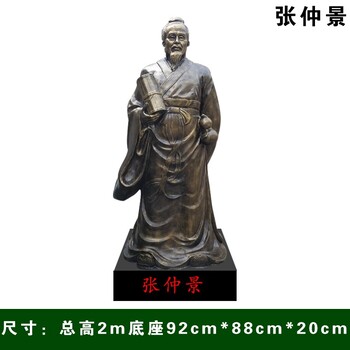 鑄銅古代名醫(yī)雕像大全,華佗雕像扁鵲雕像