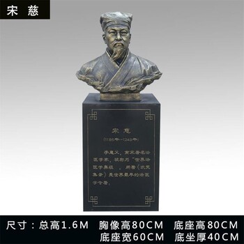 古代十大名醫(yī)雕像定制,李時(shí)珍雕像張仲景雕像