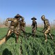陕西农耕雕塑图