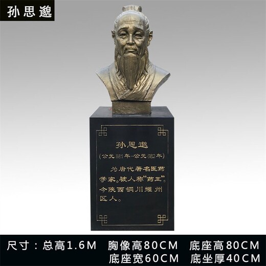 四大名醫(yī)雕塑費用,中醫(yī)文化主題雕塑