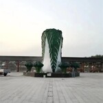 旅游景区玻璃钢大白菜雕塑造型