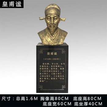 仿銅古代名醫(yī)雕像大全,華佗雕像扁鵲雕像