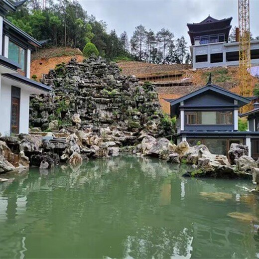 长治别墅区小型水泥假山批发市场