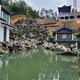 太原清徐別墅區(qū)小型水泥假山圖