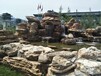 公園大型千層石假山批發(fā)假山假樹工程承接