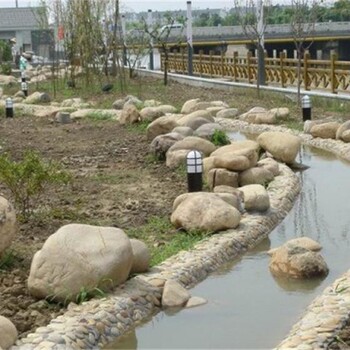 邯郸千层石假山河道驳岸工程款式