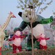 玻璃鋼熊貓雕塑圖