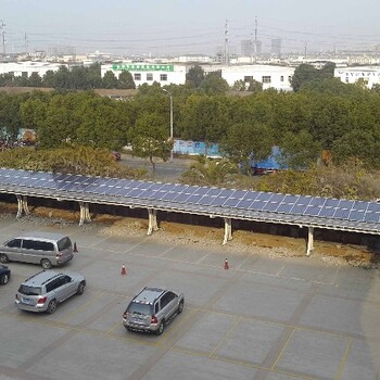 光伏車棚材質光伏車棚圖