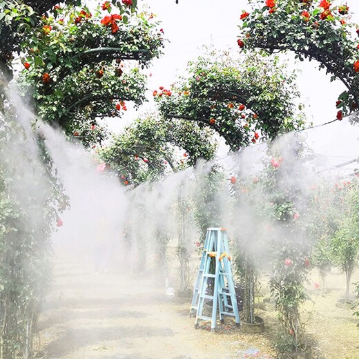重庆公交站台夏季喷雾降温雾喷降温本地厂家雾森系统
