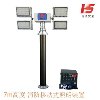 YZH型移動(dòng)照明裝置救援車(chē)輛升降高燈桿