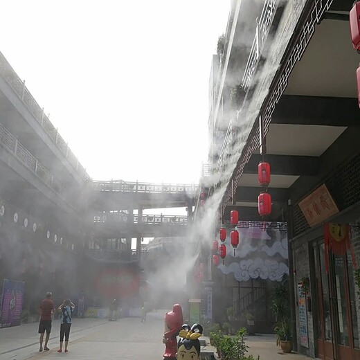 重庆自动喷雾降温雾喷降温本地厂家雾森系统