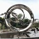 不銹鋼鏤空鯉魚雕塑圖