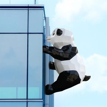 大熊猫雕塑报价及图片