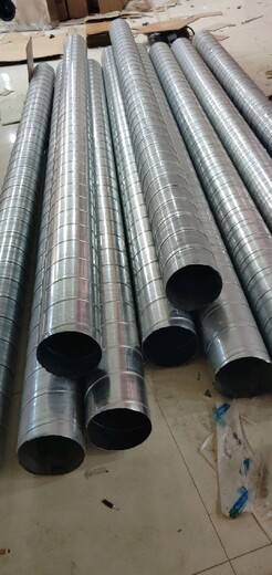涿州生产镀锌板通风管道白铁皮风管
