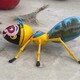 彩绘蚂蚁雕塑厂家产品图
