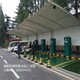 鄂州充电桩电动车遮雨棚自行车棚定制原理图