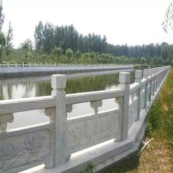 湖北河道石欄桿價格