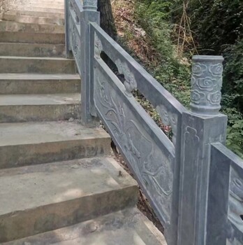 鄭州古建石欄桿價格,寺院古建石欄桿定制