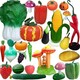 蔬菜水果雕塑出售图