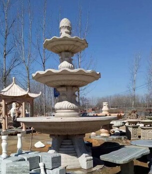 昌都石雕喷泉厂家,庭院石雕喷泉价格