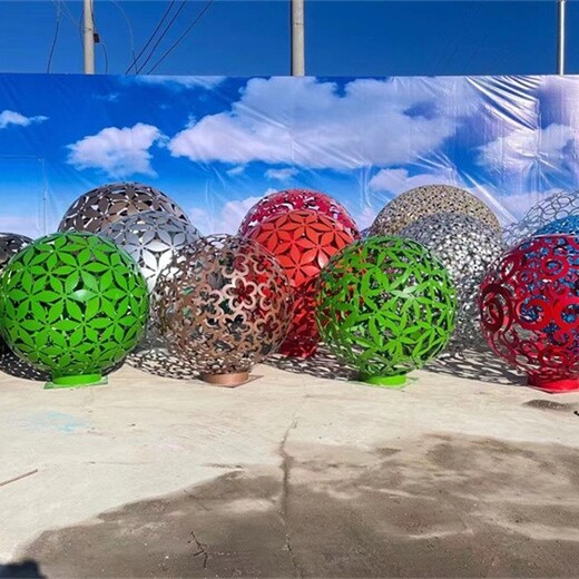 河北制作不銹鋼鏤空球