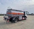 遼寧龍城區油槽車解放9.6立方油罐車