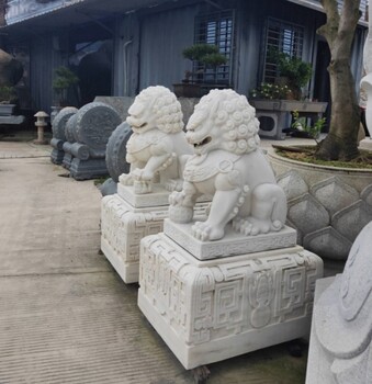 上海景观石狮子