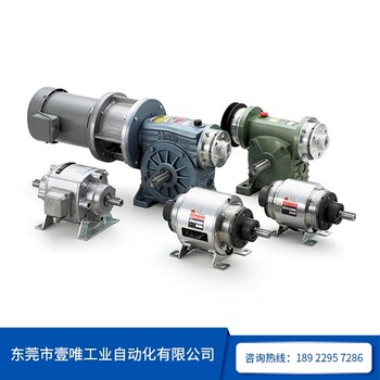 MikiPulley带电机离合煞车组件126-10-4B-0.75kW-IE3