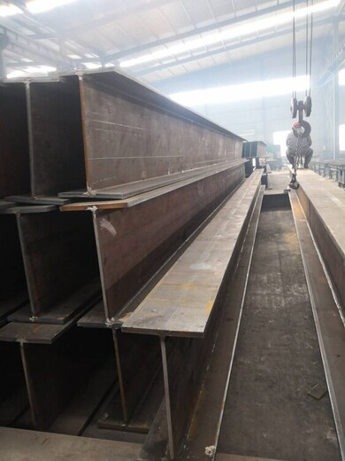 新疆H型钢立柱焊接材质h型钢立柱预埋件