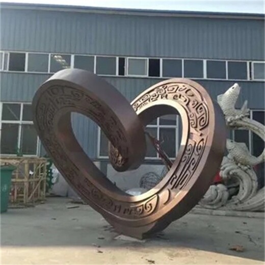 發(fā)光愛(ài)心雕塑供應(yīng)商,鏤空抽象心形雕塑