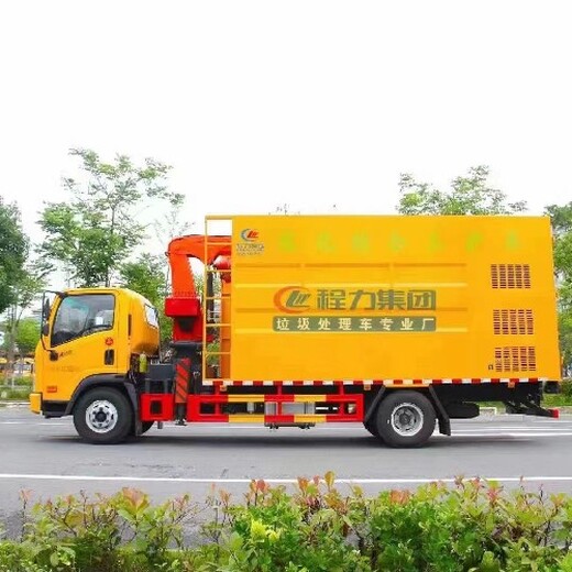 東風物料粉碎車生產廠家果樹枝粉碎