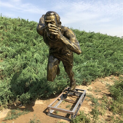 仿真運動主題人物雕塑
