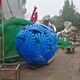 大型不锈钢镂空球雕塑定制图