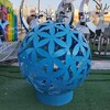 小區不銹鋼鏤空球雕塑廠家