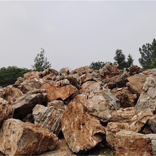 學(xué)校天然石假山價(jià)格假山承接
