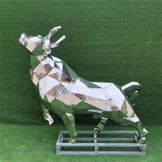 牛耕田牛雕塑造型