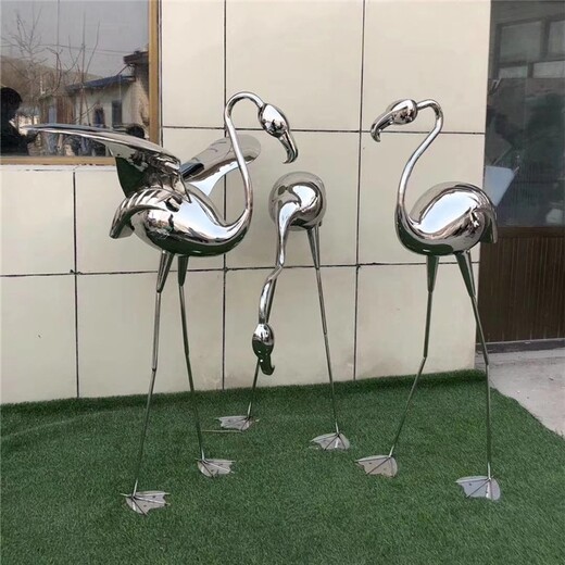 制作不銹鋼仙鶴雕塑定制廠家