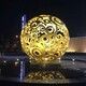 海南不锈钢镂空球雕塑图