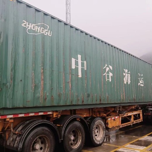 中山港口集装箱海运运输公司价格
